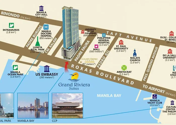 Grand Riviera Condotel Near Slec Aparthotel Manila